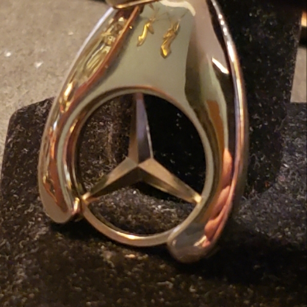 Mercedes-Benz Silver Keychain